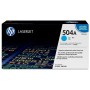 Cartucho de Tóner HP 504A - Negro - LaserJet - Original (CE250A) - CE250A