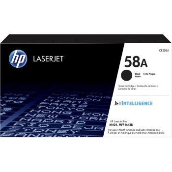 Cartucho de Tóner HP 58A - Negro - LaserJet - Original (CF258A) - CF258A