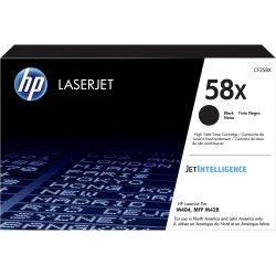 Cartucho de Tóner HP 58X Negro Original - Modelo CF258X - Compatible con LaserJet Pro M404 y M428