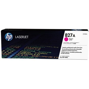 Cartucho de Tóner HP 827A Magenta Original para LaserJet - Modelo CF303A