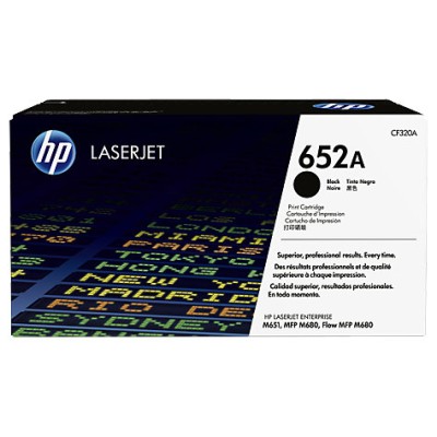 Cartucho de Tóner HP 652A - Negro - LaserJet - Original (CF320A) - CF320A