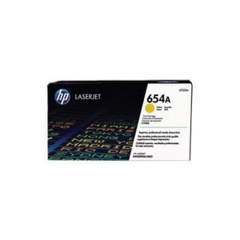 Cartucho de Tóner HP 654A - Amarillo - LaserJet - Original (CF332A) - CF332A