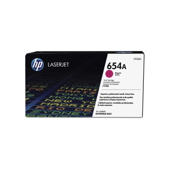 Cartucho de Tóner HP 654A - Magenta - LaserJet - Original (CF333A) - CF333A
