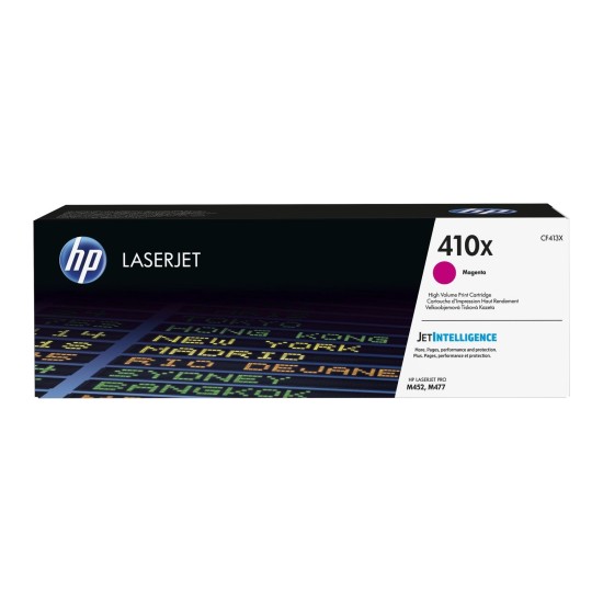 Cartucho de Tóner HP 410X - Magenta - LaserJet - Original (CF413X) - CF413X