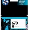 Cartucho de Tinta HP 670 - Negra - Original - (CZ113AL) - CZ113AL Cartucho de Tinta HP 670 - Negra - Original - (CZ113AL) - CZ113AL