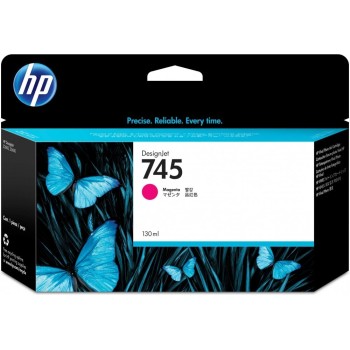 Cartucho de Tinta HP 745 - Magenta - Original - (F9J95A) - F9J95A