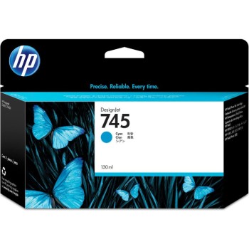 Cartucho de Tinta HP 745 - Cian - Original - (F9J97A) - F9J97A