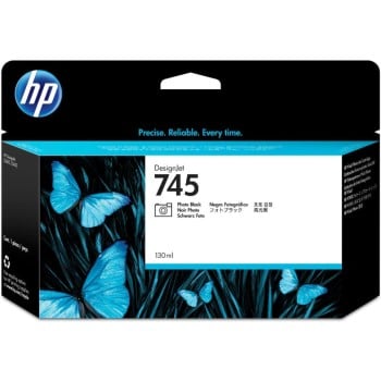 Cartucho de Tinta HP 745 - Foto Negro - Original - (F9J98A) - F9J98A