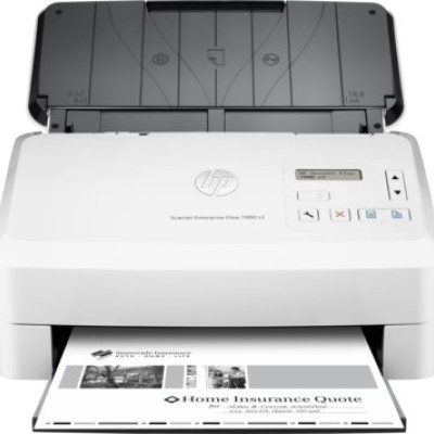 Escáner HP Scanjet Enterprise Flow 7000 S3 - 75 ppm - USB - Blanco - L2757A