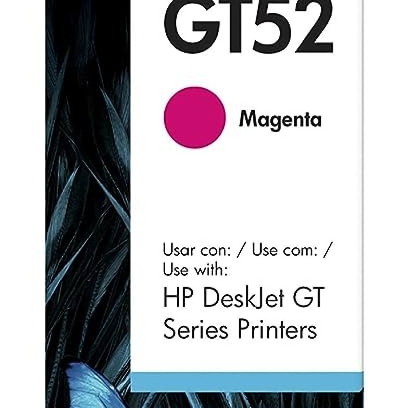 Botella de Tinta HP GT52 - Magenta - 70 ml - (M0H55AL) - M0H55AL