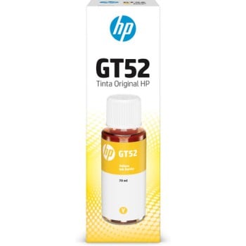 Botella de Tinta HP GT52 - Amarillo - 70 ml - (M0H56AL) - M0H56AL