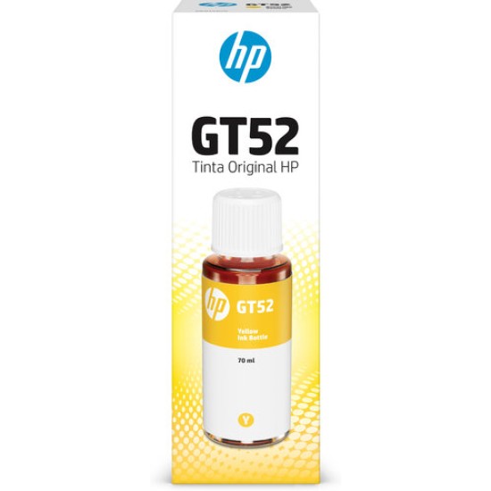 Botella de Tinta HP GT52 - Amarillo - 70 ml - (M0H56AL) - M0H56AL