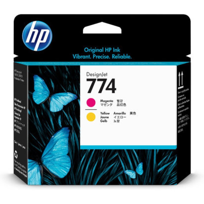 Cabezal de Impresión HP 774 - Magenta - Amarillo - Original - (P2V99A) - P2V99A