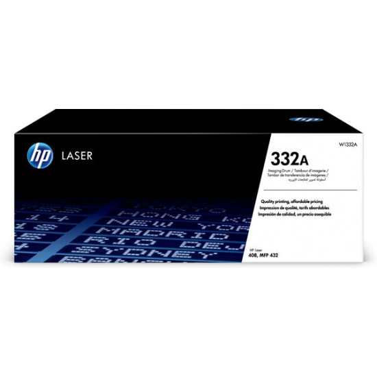Tambor HP 332A - Negro - Laser - Original - (W1332A) - W1332A