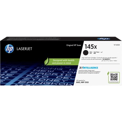 Tóner HP 145X - Negro - LaserJet - Original (W1450X) - W1450X