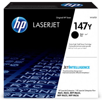 Cartucho de Tóner HP 147Y - Negro - LaserJet - Original (W1470Y) - W1470Y