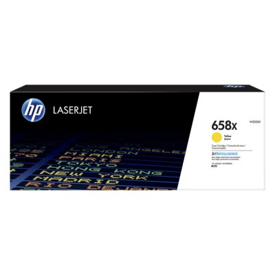 Cartucho de Tóner HP 658X - Amarillo - LaserJet - Original - (W2002X) - W2002X