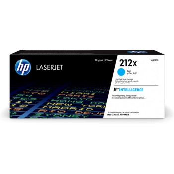 Cartucho de Tóner HP 212X - Cian - LaserJet - Original (W2121X) - W2121X