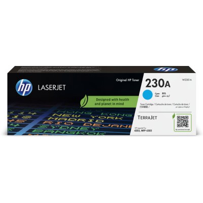 Tóner HP 230A - Cyan - LaserJet - Original (W2301A) - W2301A