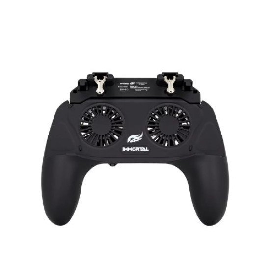 Control IMMORTAL GAMING IMCG01 - Ventiladores - 2 Gatillos - LED - Para Smartphone - IMCG01