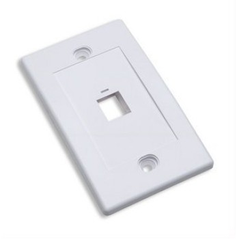 Tapa para Caja Intellinet - 1 Salida - Blanco - 163286