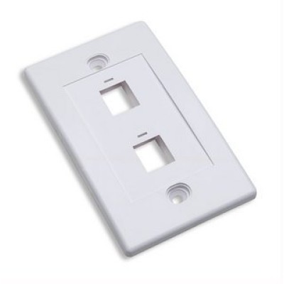 Tapa para Caja Intellinet - 2 Salidas - Blanco - 163293 Tapa para Caja Intellinet - 2 Salidas - Blanco - 163293