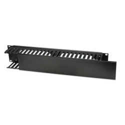 Organizador de Cables Intellinet 19 Pulgadas 2U Horizontal Modelo 168458