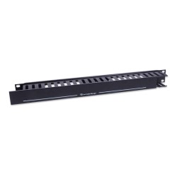 Organizador de Cables Intellinet Panel 19" 1U Horizontal Modelo 169950