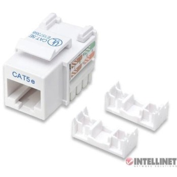 Jack Intellinet - Cat5e - RJ-45 - Blanco - 210355