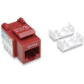 Jack Intellinet - Cat5e - RJ-45 - Rojo - 210478