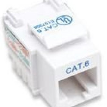 Conector RJ-45 Intellinet Cat6 Blanco Plano Modelo 210591