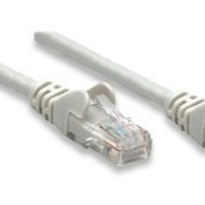 Cable de Red Intellinet - Cat5e - RJ-45 - 1M - Gris - 318921