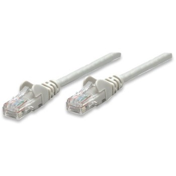 Cable de Red Intellinet - Cat5e - RJ-45 - 2M - Gris - 318976
