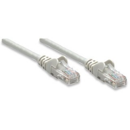 Cable de Red Intellinet - Cat5e - RJ-45 - 7.5M - Gris - 319867