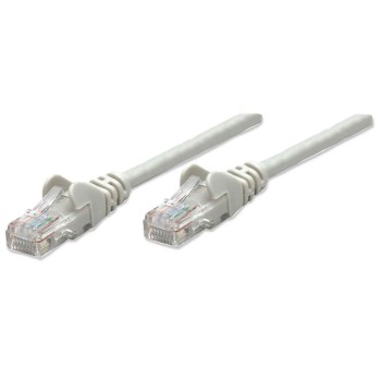 Cable de Red Intellinet - Cat5e - RJ-45 - 30M - Gris - 320627