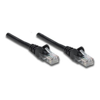 Cable de Red Intellinet - Cat5e - RJ-45 - 7.6M - Negro - 320788