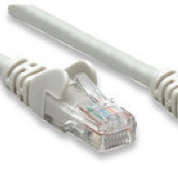 Cable de Red Intellinet Cat6 RJ-45 5 Metros Gris Modelo 336765