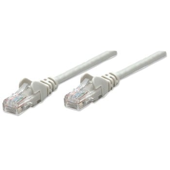 Cable de Red Intellinet Cat6 RJ-45 1.5 Metros Gris Modelo 340380