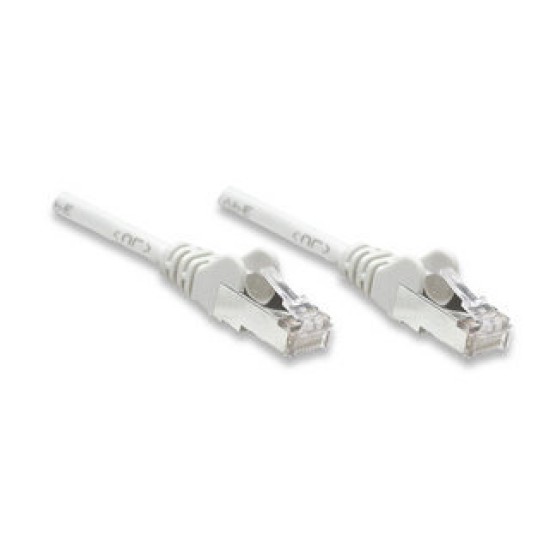 Cable de Red Intellinet - Cat6 - RJ-45 - 1M - Blanco - 341943