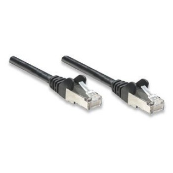 Cable de Red Intellinet - Cat6 - RJ-45 - 1M - Negro - 342049