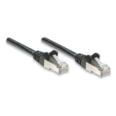 Cable de Red Intellinet - Cat6 - RJ-45 - 1M - Negro - 342049