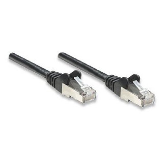 Cable de Red Intellinet - Cat6 - RJ-45 - 1M - Negro - 342049