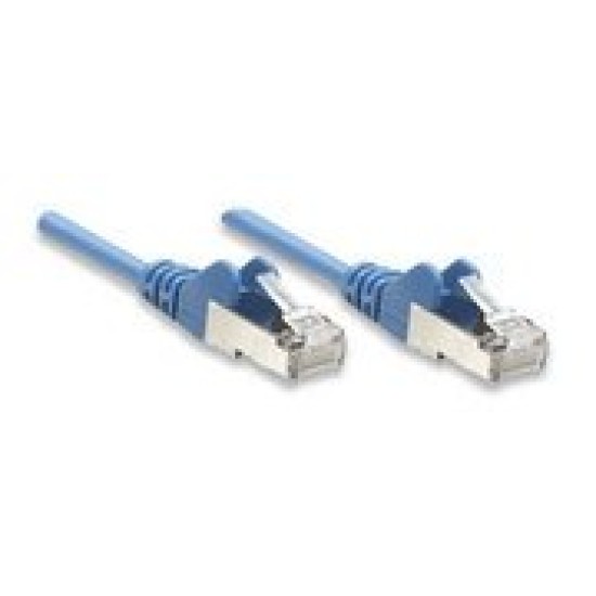 Cable de Red Intellinet - Cat6 - RJ-45 - 50cm - Azul - 342568