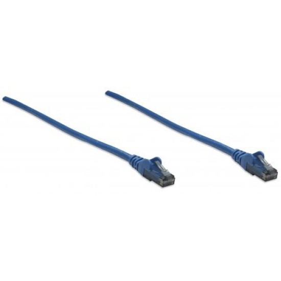 Cable de Red Intellinet - Cat6 - RJ-45 - 2M - Azul - 342599