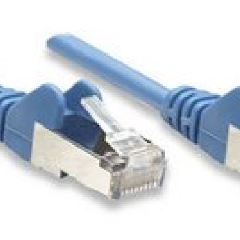 Cable de Red Intellinet Cat6 RJ-45 3 Metros Azul Modelo 342605