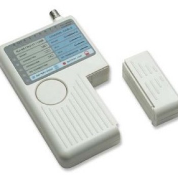 Probador de Cables Intellinet 4 en 1 - RJ11, RJ45, USB, BNC - Modelo 351911