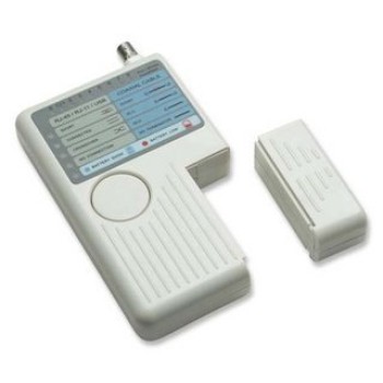 Probador de Cables Intellinet - 4 en 1 - RJ-11 - RJ-45 - USB - BNC - 351911