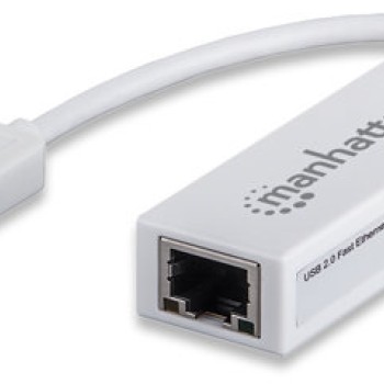 Adaptador de Red Manhattan USB 2.0 a Ethernet RJ45 - 506731