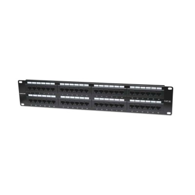 Panel de Parcheo Intellinet - Cat5e - 48 puertos - 513579 Panel de Parcheo Intellinet - Cat5e - 48 puertos - 513579