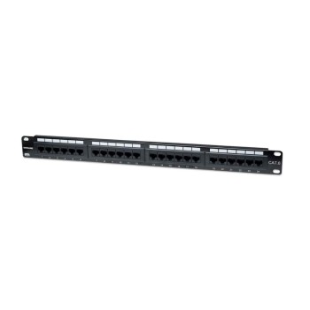 Panel de Parcheo Intellinet - Cat6 - 24 puertos - 520959